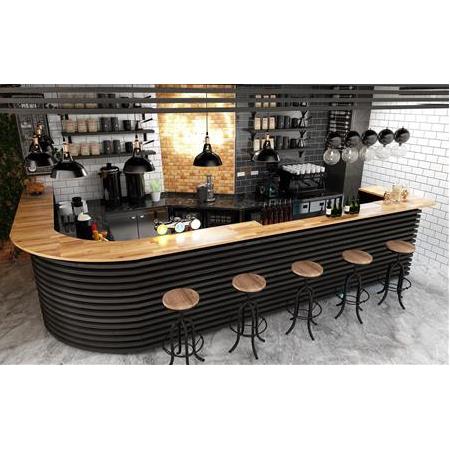 Soğutmalı Cafe Bar Tezgahı