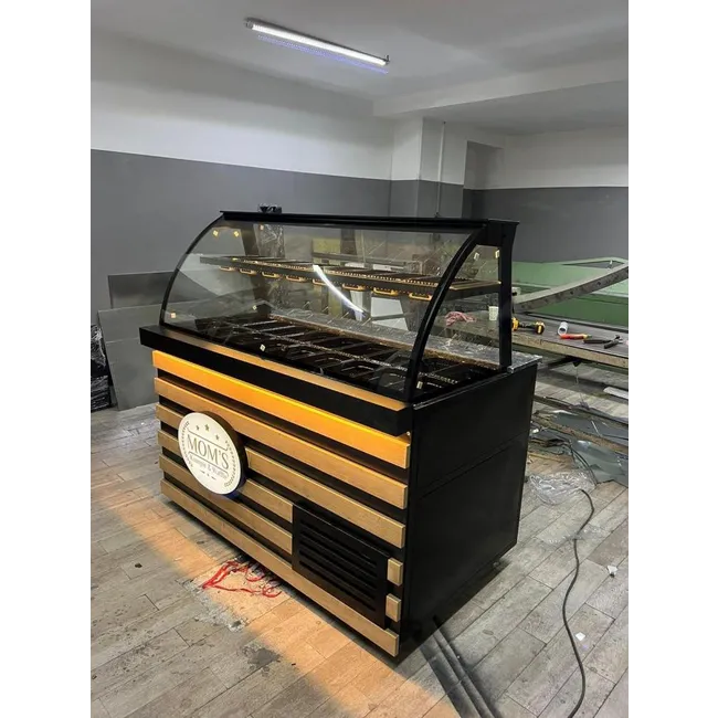 Kumpir Dolabı Ahşap Model