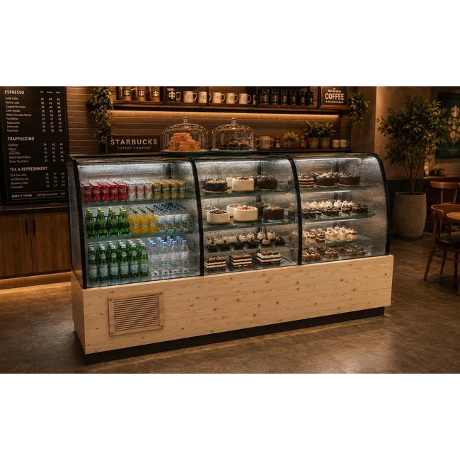 Pasta Teşhir ve İçecek Dolabı
